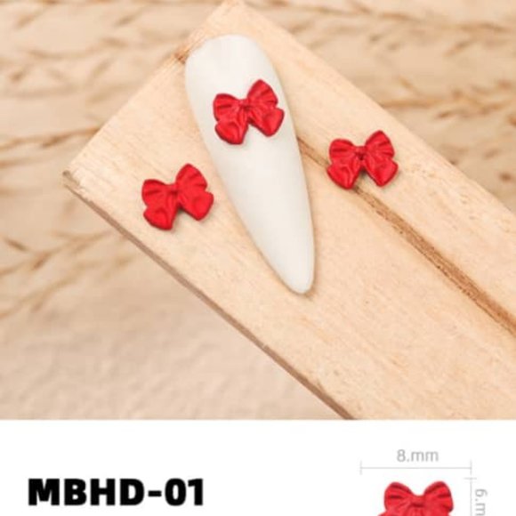 Two Pack Bow Nail Art - Picture 1 of 2